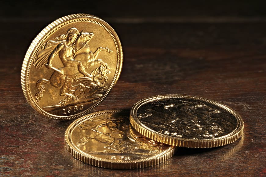 Gold Sovereign Coins