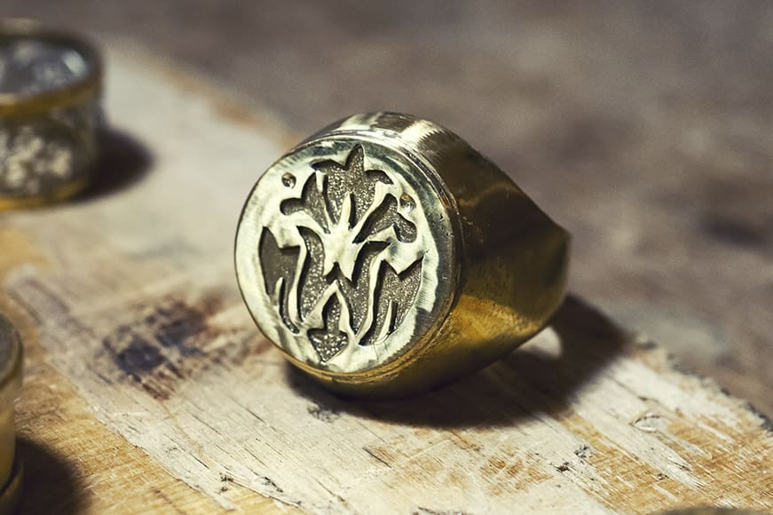 Vintage Gold Signet Ring