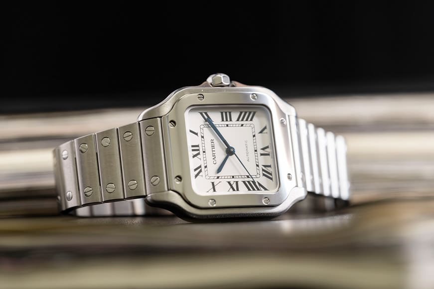 Genuine Cartier Santos Watch