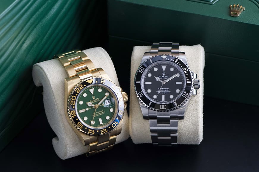Rolex GMT Master II & Rolex Submariner