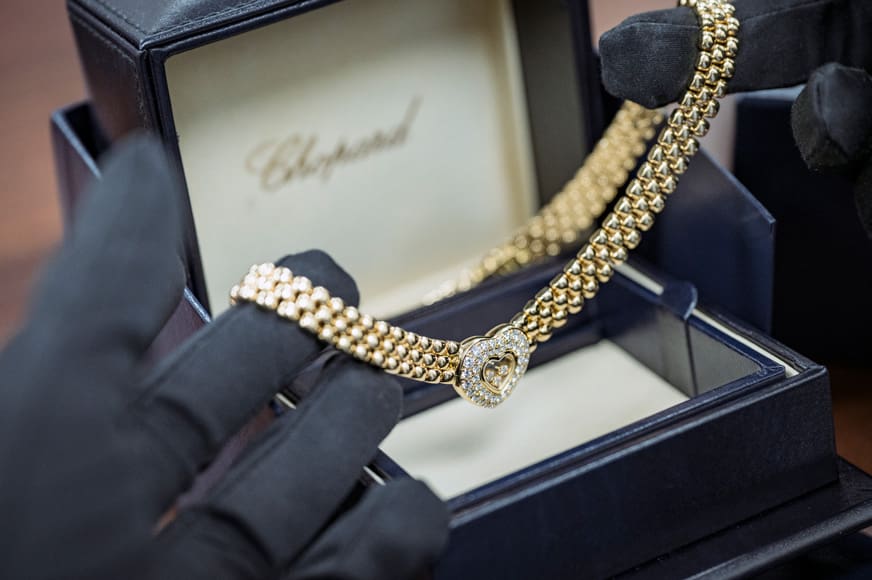 Suttons-shipping-Chopard-6 Chopard Happy hearts necklace